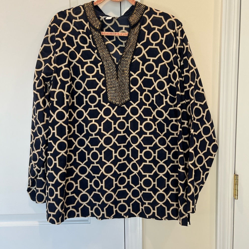 Women’s geometric tunic 2X